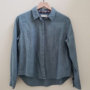 Madewell Lightweight Denim Chambray Button Down